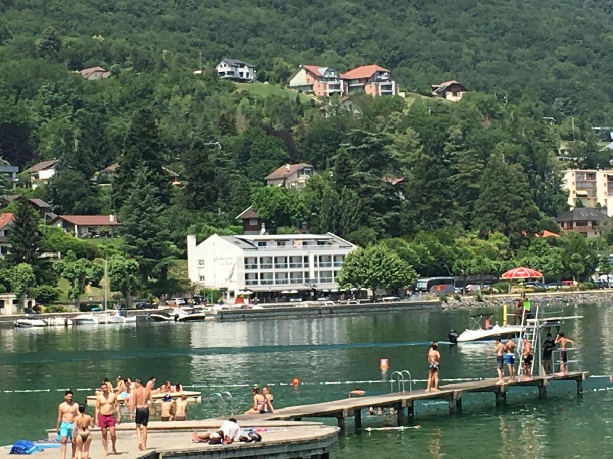 لو بورْجيه دو لاك Camp De Base Sur Le Lac Du Bourget المظهر الخارجي الصورة